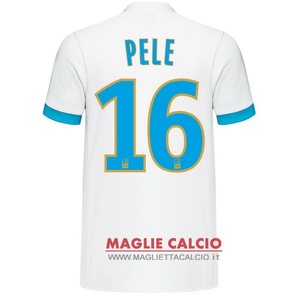 nuova maglietta marseille 2017-2018 pele 16 prima